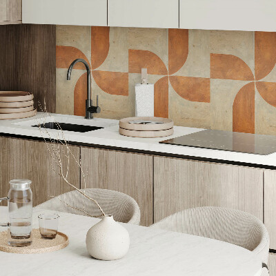 Panou decorativ pătrat Arcuri stilate în geometrie