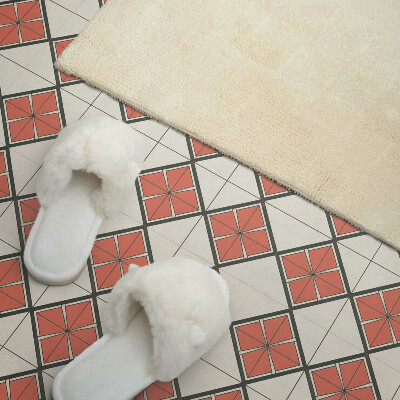 Panou decorativ bucatarie pătrat Motiv geometric elegant cu romb