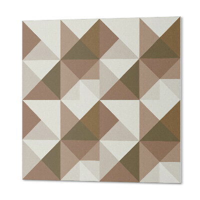 Panou decorativ pătrat Geometrie triunghiulară abstractă