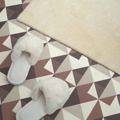 Panou decorativ bucatarie pătrat Geometrie triunghiulară într-un design unic