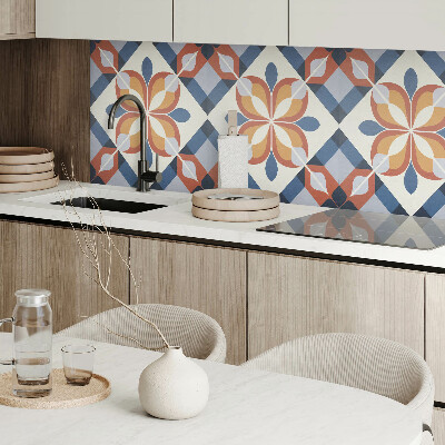 Panou decorativ pătrat Model floral geometric elegant