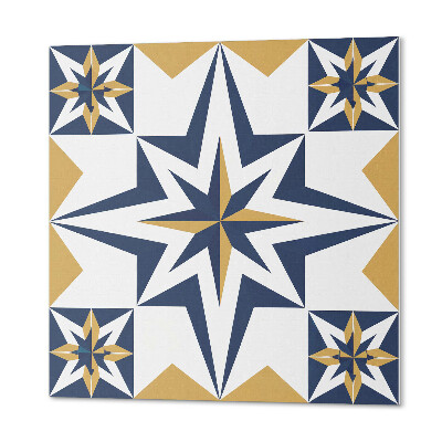 Panou decorativ pătrat Modele pătrate cu stele geometrice