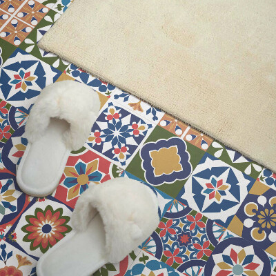 Panou decorativ bucatarie pătrat Pătrate elegante într-un design mozaic