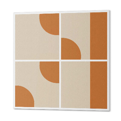 Panou decorativ bucatarie pătrat Model geometric abstract