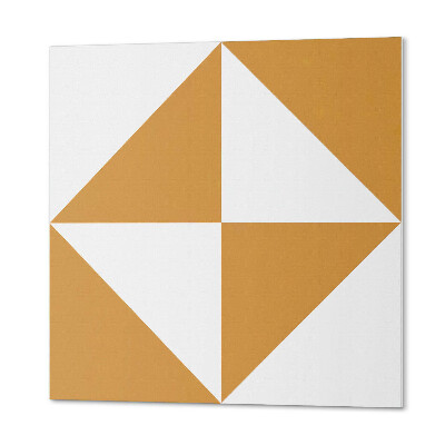 Panou decorativ pătrat Geometrie triunghiulară încorporată în pătrate