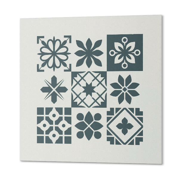 Panou decorativ pătrat Forme geometrice creative
