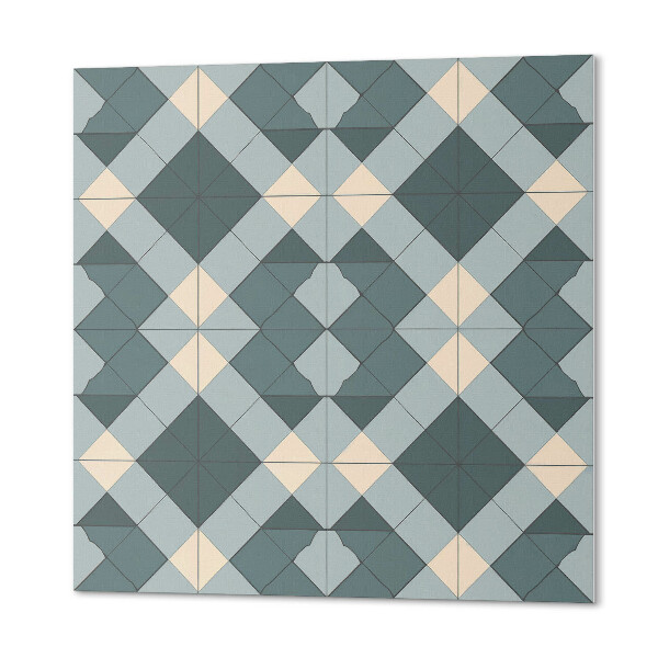 Panou decorativ pătrat model geometric