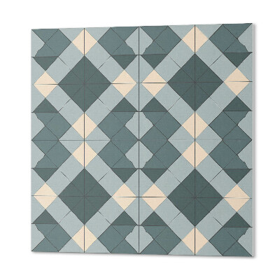 Panou decorativ pătrat model geometric