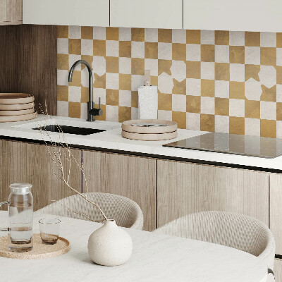 Panou decorativ pătrat Model de tablă în stil abstract