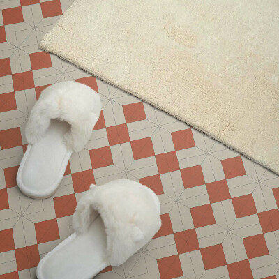 Panou decorativ bucatarie pătrat Geometria romburilor într-o grilă