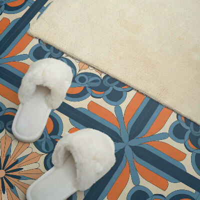 Panou decorativ pătrat Model floral în stil mandala