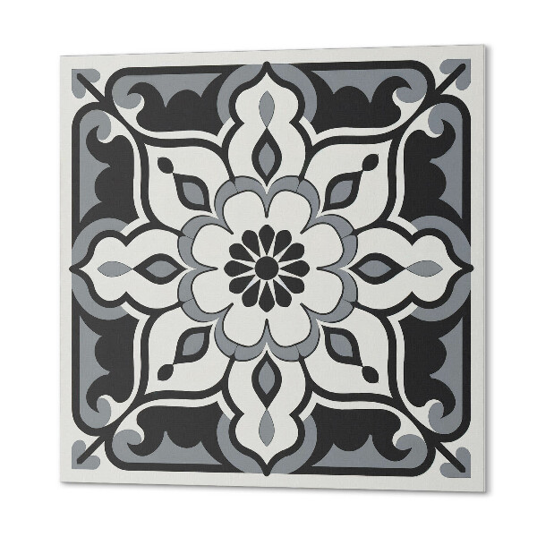 Panou decorativ pătrat Ornamente cu accent floral
