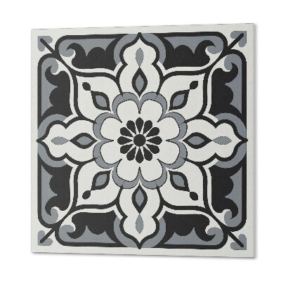 Panou decorativ pătrat Ornamente cu accent floral