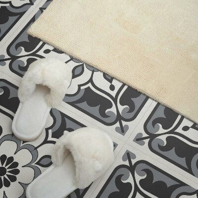 Panou decorativ pătrat Ornamente cu accent floral