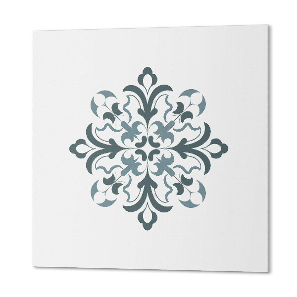 Panou decorativ bucatarie pătrat Armonia formelor florilor