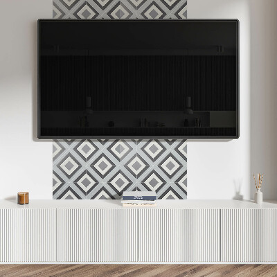 Panou decorativ bucatarie pătrat Romb elegant în geometrie