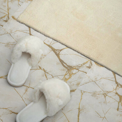 Panou decorativ bucatarie pătrat Model cu nervuri în stil elegant de marmură