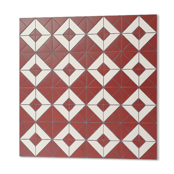 Panou decorativ bucatarie pătrat Modele geometrice în armonie