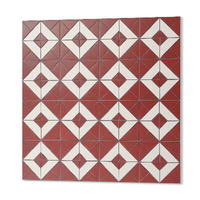 Panou decorativ bucatarie pătrat Modele geometrice în armonie
