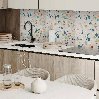 Panou decorativ pătrat Mozaic din piatră cu model