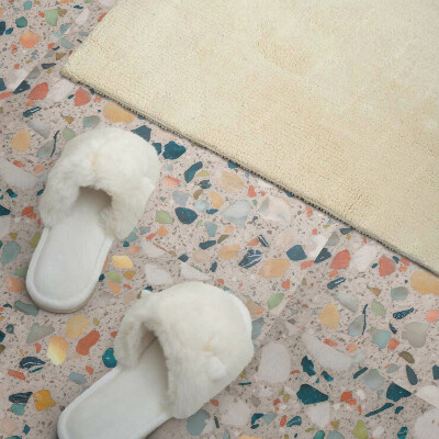 Panou decorativ pătrat Un model cu o compoziție bogată de pietre