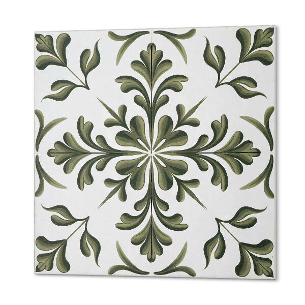 Panou decorativ bucatarie pătrat Motiv vegetal