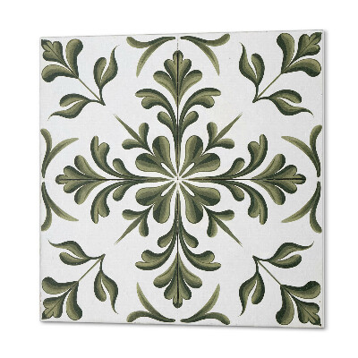 Panou decorativ bucatarie pătrat Motiv vegetal