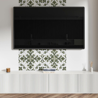 Panou decorativ bucatarie pătrat Motiv vegetal