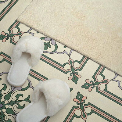 Panou decorativ pătrat Model decorativ cu flori