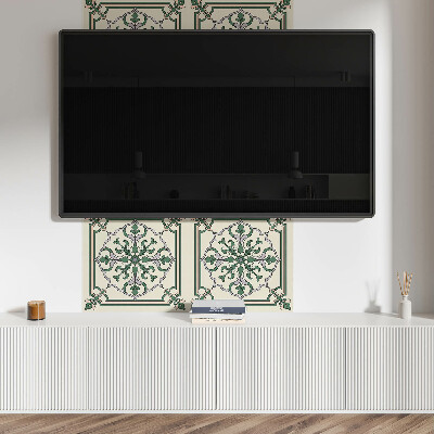 Panou decorativ pătrat Model decorativ cu flori