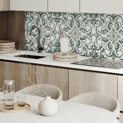 Panou decorativ pătrat Armonie plantelor într-un design simetric