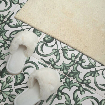 Panou decorativ pătrat Armonie plantelor într-un design simetric