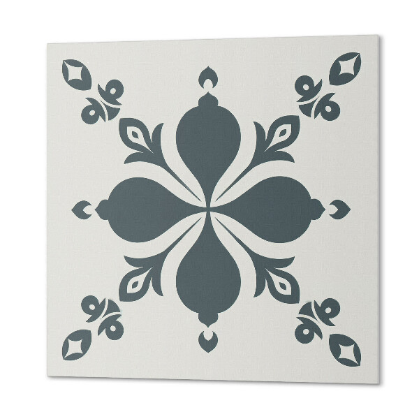 Panou decorativ pătrat Ornament de frunze
