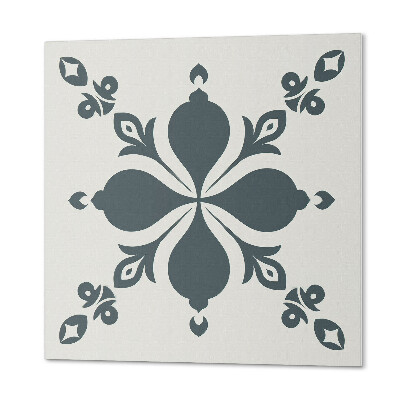 Panou decorativ pătrat Ornament de frunze