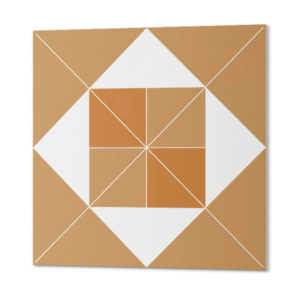 Panou decorativ pătrat Model geometric în diverse culori