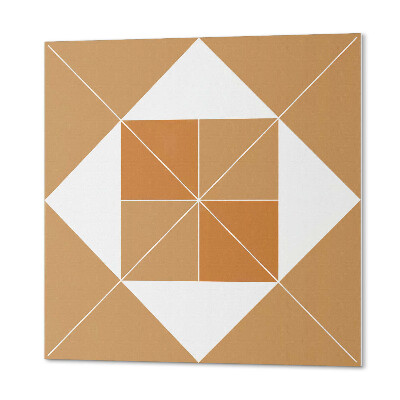 Panou decorativ pătrat Model geometric în diverse culori