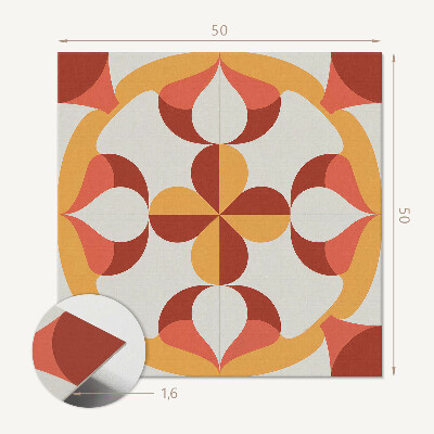 Panou decorativ pătrat Model geometric elegant