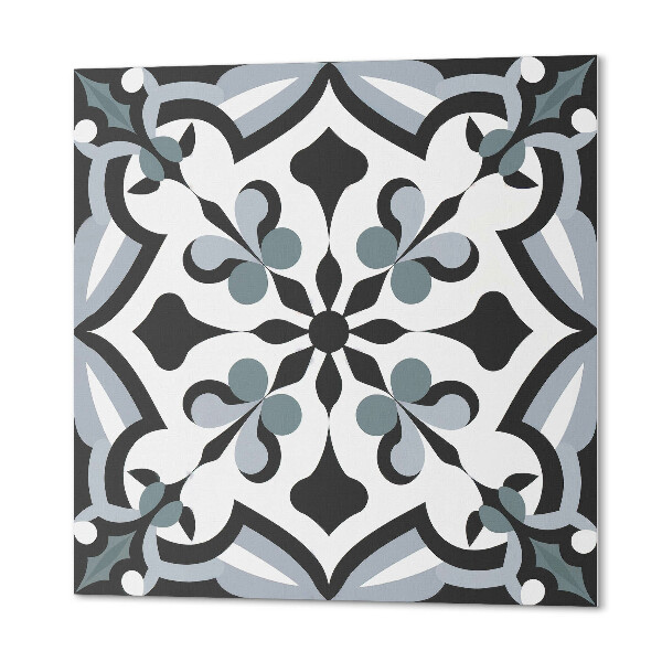 Panou decorativ pătrat Model floral modern