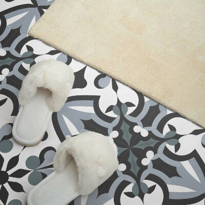 Panou decorativ pătrat Model floral modern