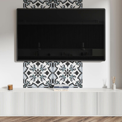Panou decorativ pătrat Model floral modern