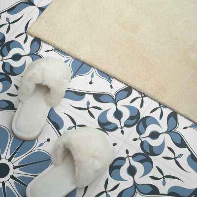 Panou decorativ bucatarie pătrat Un aranjament floral cu detalii delicate