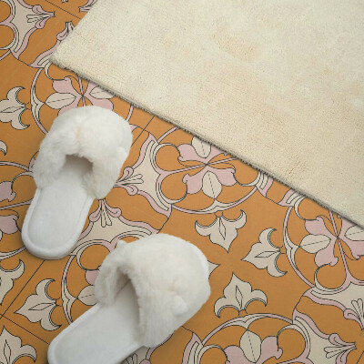 Panou decorativ pătrat Flori în stil mozaic