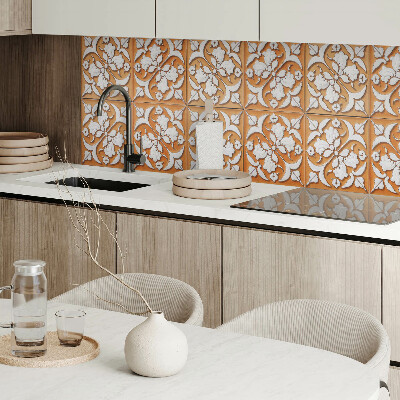 Panou decorativ pătrat Accente florale intr-un design modern