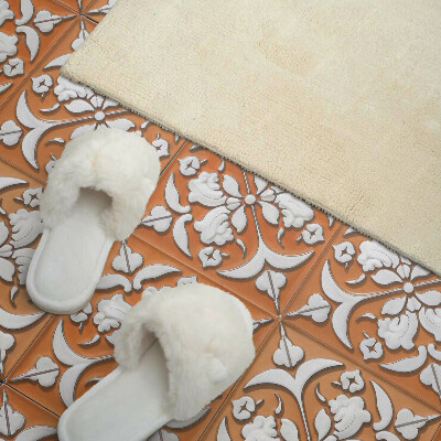 Panou decorativ pătrat Accente florale intr-un design modern