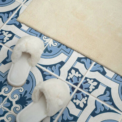 Panou decorativ bucatarie pătrat Placi elegante cu ornamente complicate