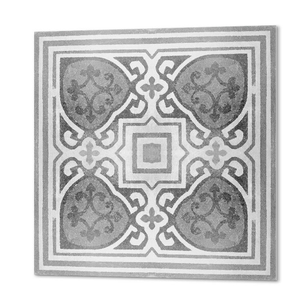 Panou decorativ pătrat Ornamente elegante în simetrie perfectă
