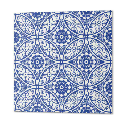 Panou decorativ pătrat Accente florale în design