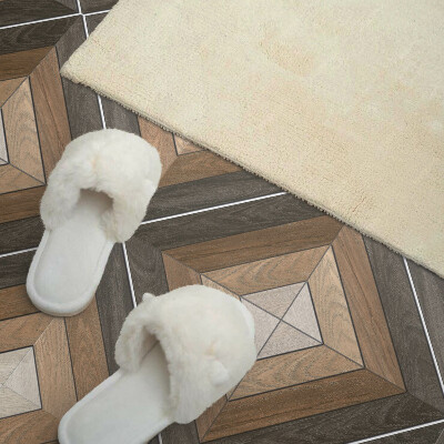 Panou decorativ pătrat Romburi elegante în formă geometrică
