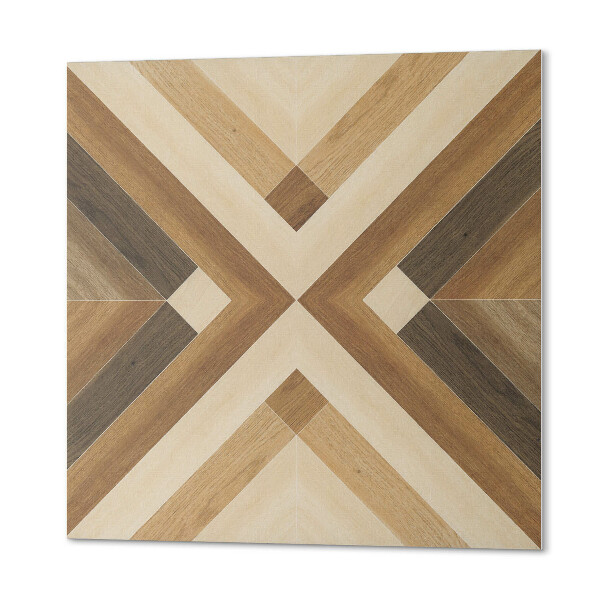 Panou decorativ bucatarie pătrat Model în carouri în stil geometric