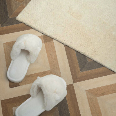 Panou decorativ bucatarie pătrat Model în carouri în stil geometric